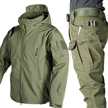 Winter Camo Tactical Suit 1
