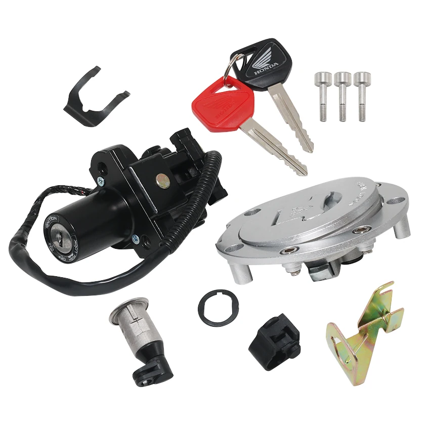 

Motorcycle Ignition Lock Kit For Honda Fireblade CBR1000 CBR1000RR CB600F 600 PC-41 35010-MFG-D00 35010-MEL-A20 35010-MEL-670 12