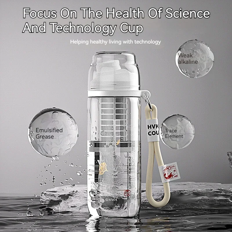 Health Cup ALPS Third Generation Weak Alkaline Water Purification Cup with Natural Ore Filter for Enhanced Hydration