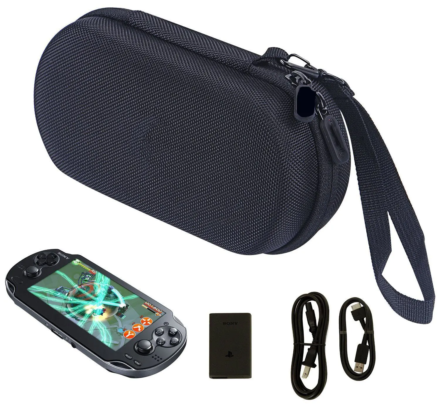 운반용 보관 가방 PSV1000/2000 PSP 3000 PS VITA 1000 2000 보호용 파우치 커버 가드 용 휴대용 여행용 주최자 케이스