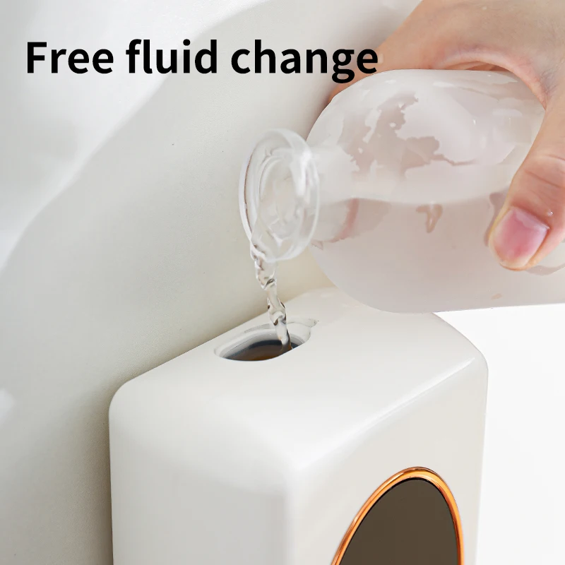Intelligent Wall Mounted Sensing Soap Dispenser with Non-contact Infrared Bubbles Suitable for For Bathroom Smart Washing Hand