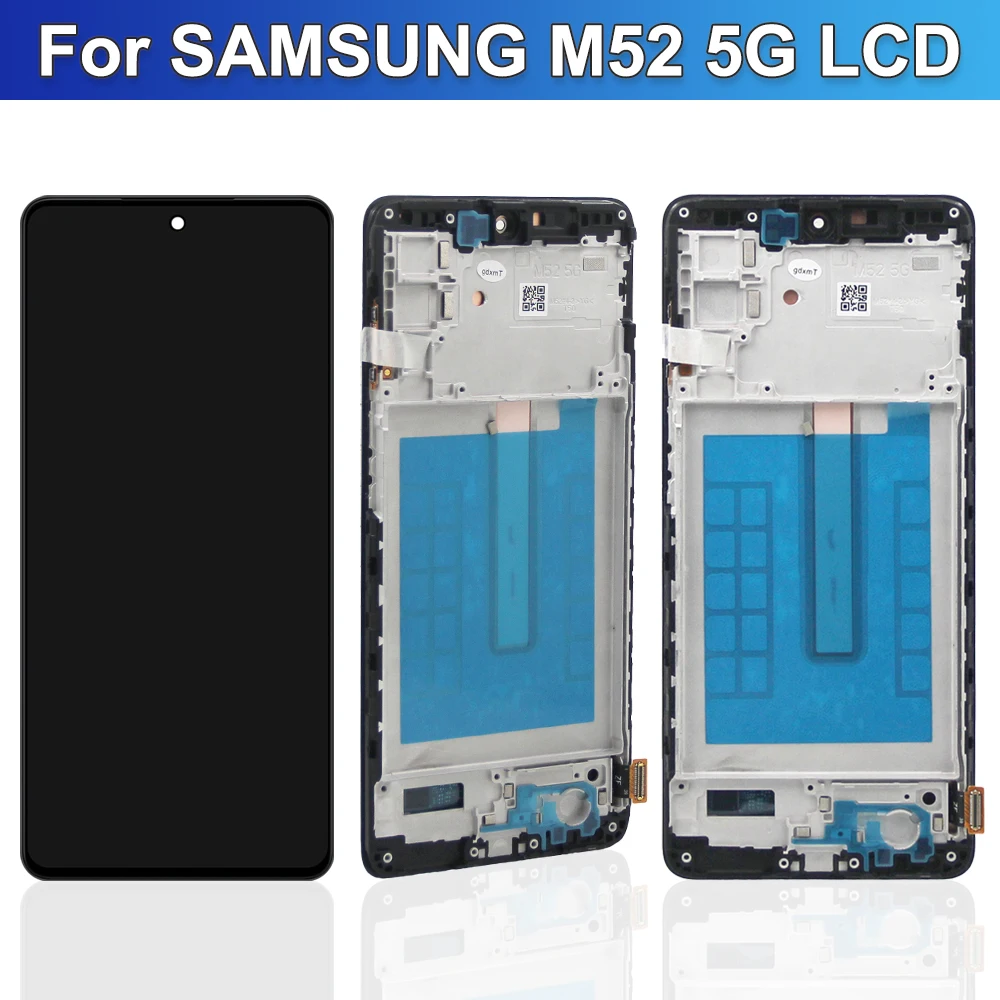 AMOLED LCD ÷ ġ ũ Ÿ,   ü ǰ, Ｚ M52 5G M526 M526B , 6.7 ġ