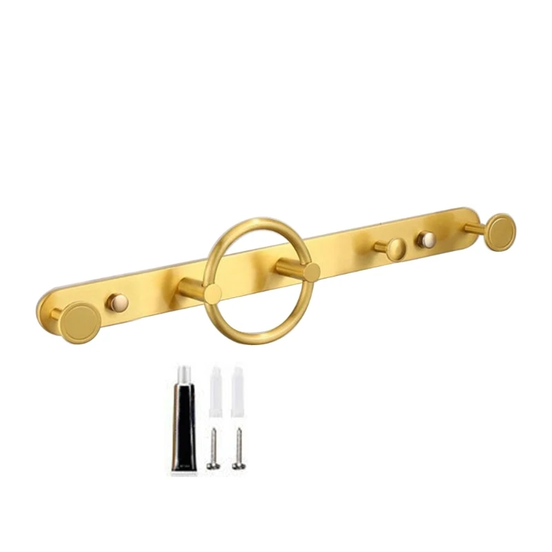 

Модернизированная вешалка для пальто, настенная вешалка с крючками, компактная вешалка для полотенец для шляпы