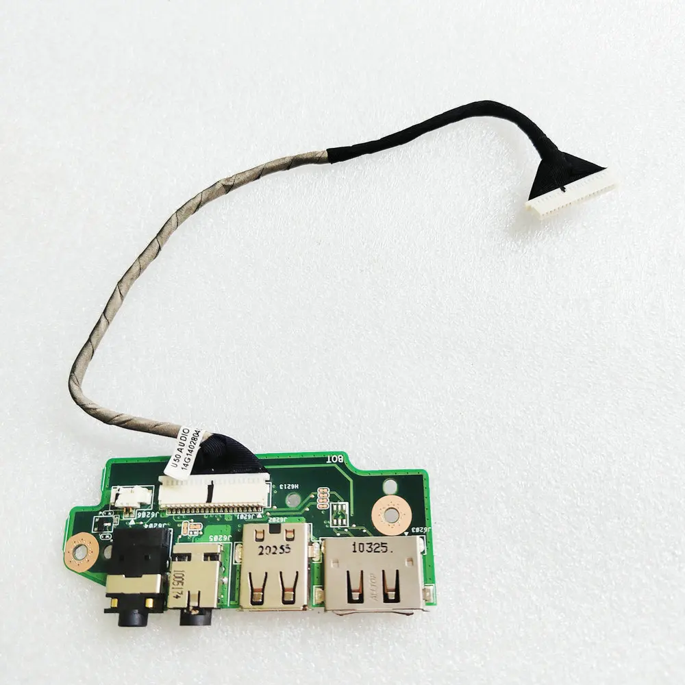 

Для Asus N61J N61JV N61VG USB аудио разъем, аудиоплата N61DA USB N61DA, аудиоплата E251244