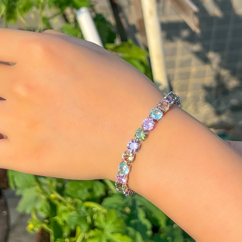 ブレスレット TATIANA Set Pearl and Rainbow Jewel Bracelet SE0160 1708192 ブレスレット TATIANA Set Pearl and Rainbow Jewel Bracelet