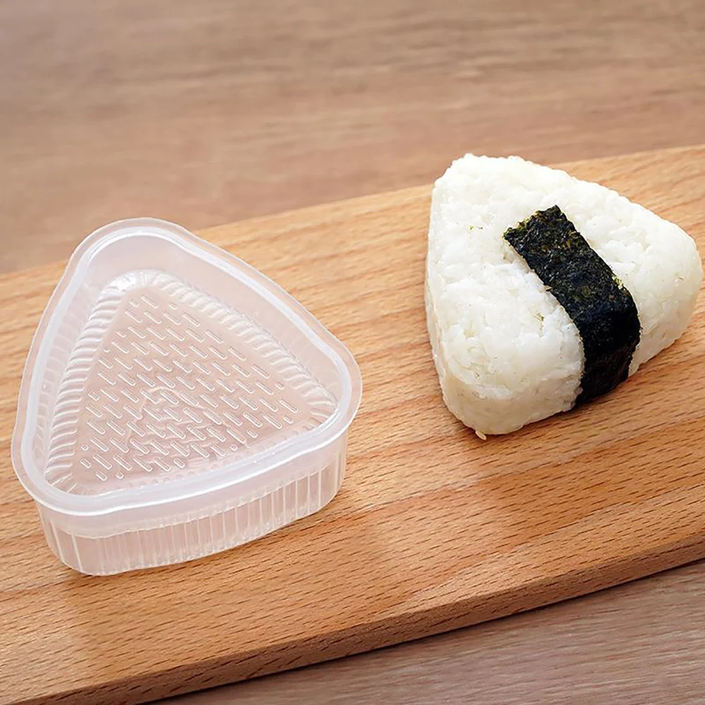 Tohuu Sushi Making Kit Onigiri Maker Rice Ball Press Kitchen Gadget Mini  Onigiri Press for Making Bread Sandwiches Rice Balls Cookies for Kids Lunch  workable 