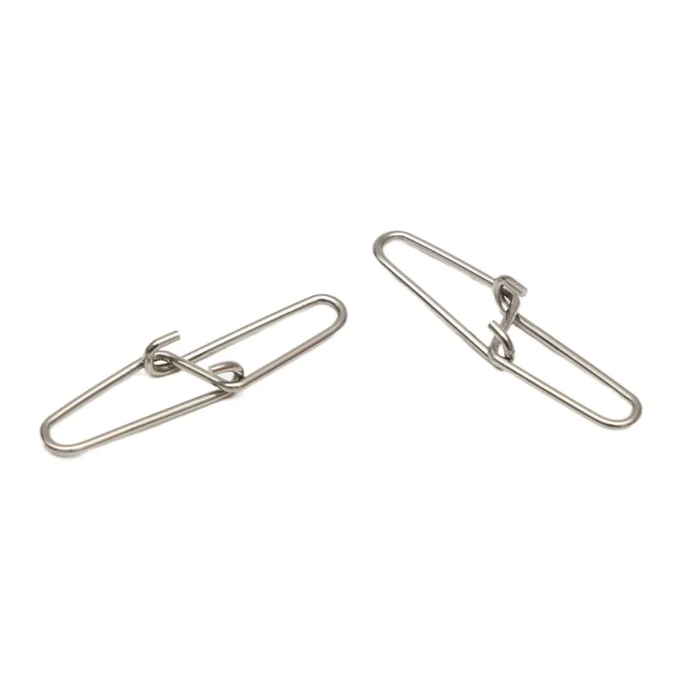 

Safety Pin Fishing Double Button Pin Silver Fishing Connector Stainless Steel Super Ribbed Pins Stainless Steel Snap Accessories
