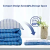 Jumbo Vacuum Storage Bags Space Saver Compression for Comforters and Blankets, Sealer Clothes 2