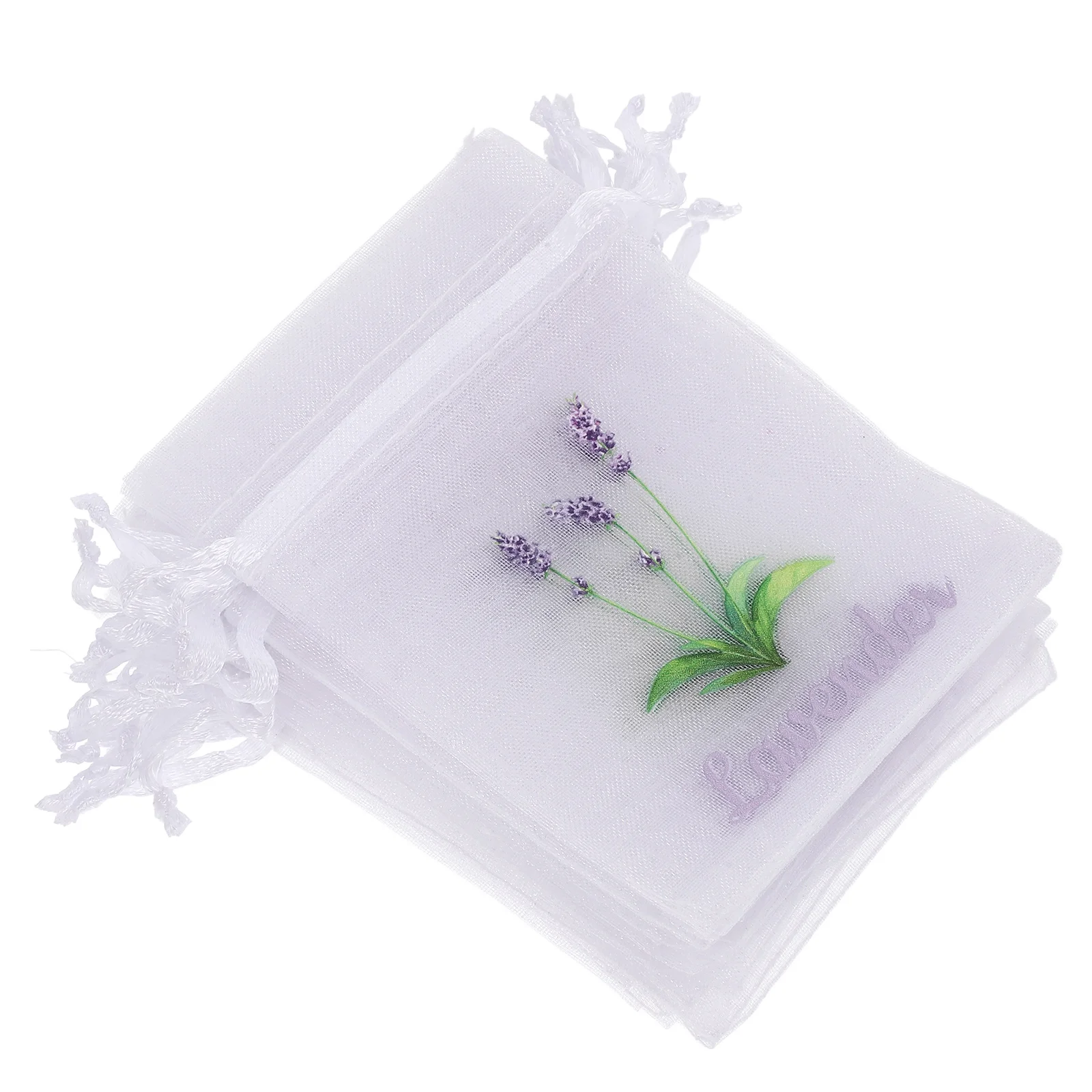Lavender Bag Drawstring Spice Empty Sachets Dried Flower Storage Bags Herbs Pouches