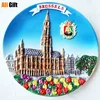 Creativity London Tourist Souvenir France Nordic Decorative Dishes  Wall Sofa Background Pendant Hand-painted Ceramic Disc 15CM 3