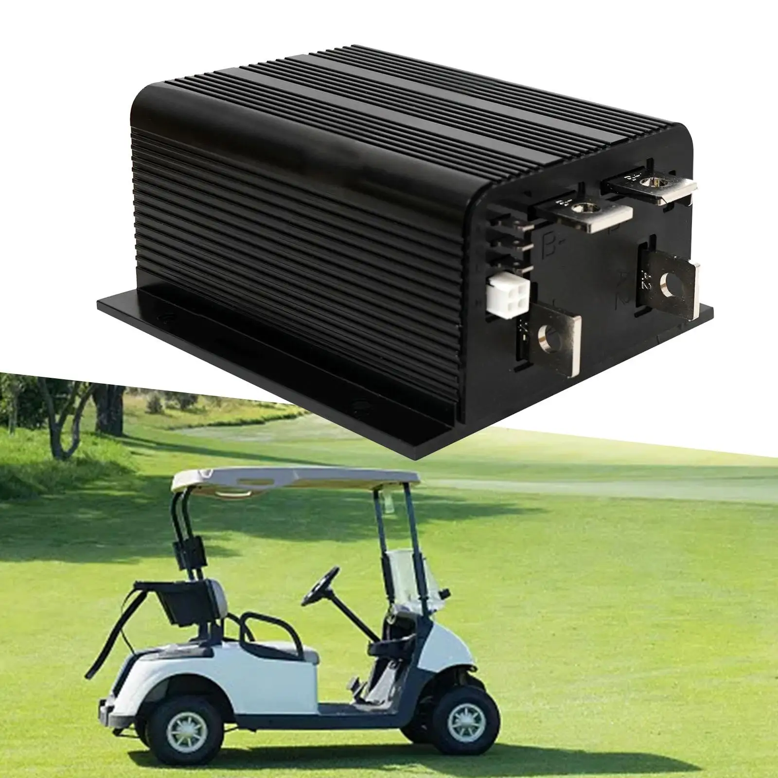 

Golf Cart Motor Controller Sturdy 1204-027 1204 Easy to Install Replace Parts Professional Flexible for Curtis for Golf Cart 36V