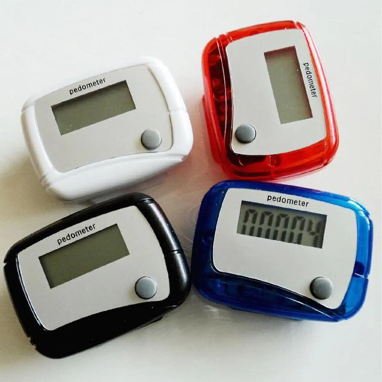 Walking Pedometer Electronic Pedometer Multi-Function Walking Step Counter Mile Kilometer Calorie Calculation for Outdoor Sports