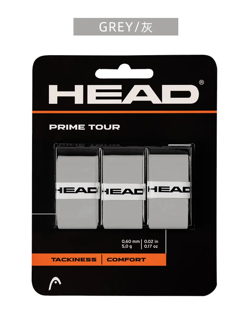 HEAD Tennis Overgrip Grip Tennis Racket Badminton Squash handle Wraps Band Adhesive Anti slip Overgrip PRIME TOUR XTREME