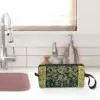 Fashion Tree Of Life By William Morris Toiletry Bag  Floral Textile Pattern Makeup Cosmetic Organizer Beauty Storage Dopp Kit 4
