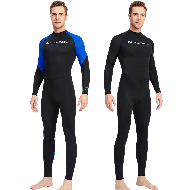 

New wetsuit, one-piece lycra wetsuit, men's snorkeling, surfing, sun protection, quick-drying jellyfish swimsuit