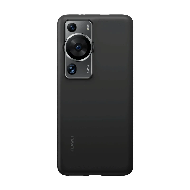 Original Huawei P60 / Huawei P60 Pro Liquid Silicone Case Deformable Resistant Fiber Lining Protective Cover Fundas Coque Capa