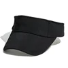 Summer Men Women Adjustable Visor Red Black Pink UV Protection Top Empty Solid Sports Tennis Golf Running Sunscreen Cap 5