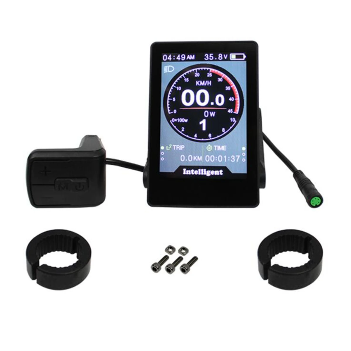 

860C Ebike Display for New Bafang Mid Motor M400 M600 with Round-Connector Male Waterproof Electric Bike Display