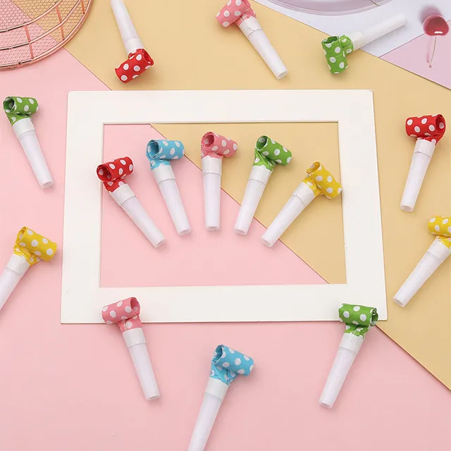 10 pz/set Multicolor Party Blowouts fischietti bambini festa di compleanno  bomboniere decorazione forniture Noice maker giocattoli Goody Bags Pinata -  AliExpress