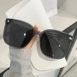Women's Large Square Frame Sunglasses with Advanced Style (Sunglasses 5)