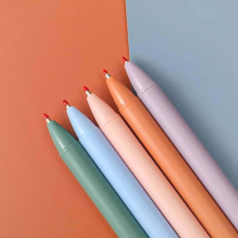

Makaron neutral pen, student exam neutral pen, black water pen