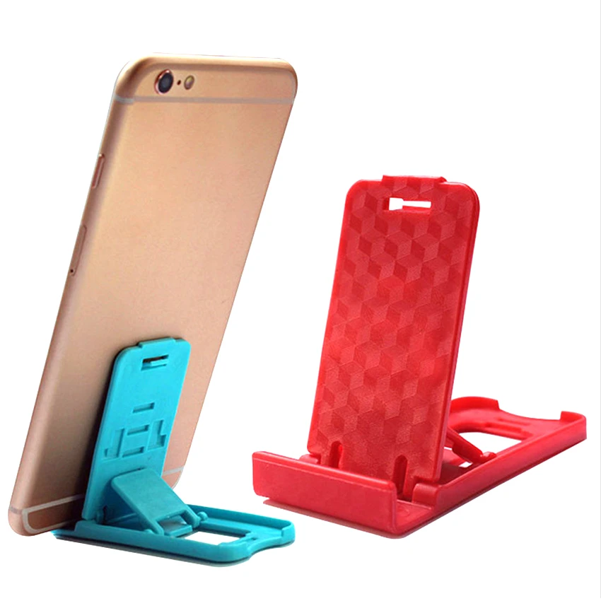 

100pcs Mini Desk Mobile Phone Holder Portable Adjustable Universal Foldable Phone Stander For iPhone Samsung For All Phones