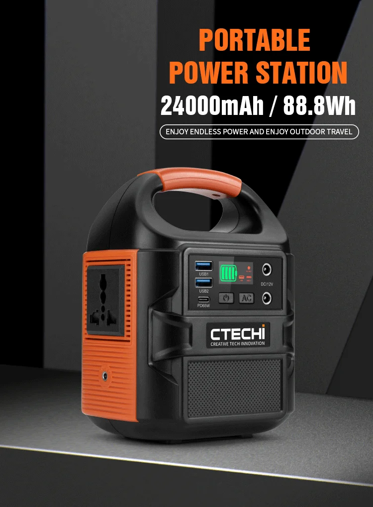 CTECHi Générateur électrique Portable 240 W (crête 350 W