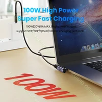 USB4.0 Thunderbolt3 Magnetic Adapter USB C To Type C 40Gbps 100W Fast Charging Magnet Converter Cable 8K@60Hz USB Type C Adapter - Image 4