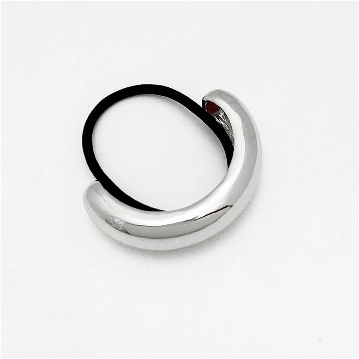 Metal geometric ponytail hair tie, simple and versatile small rubber band hair tie 5