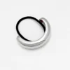 Metal geometric ponytail hair tie, simple and versatile small rubber band hair tie 5