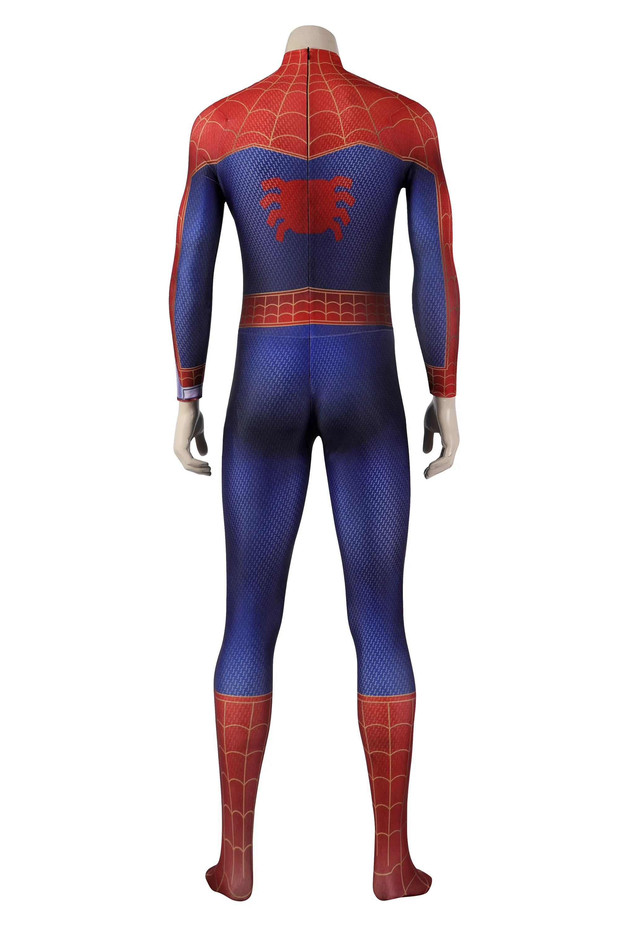Spider-Man Across the Spider-Verse-Inspired Spandex Bodysuit Cosplay Costume for Adults and Kids