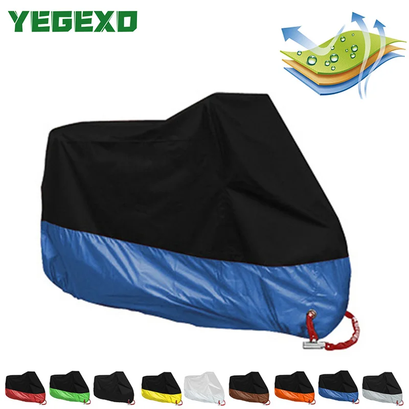 FUNDA Impermeable PARA MOTOCICLETA, cubierta Para exteriores, Toldo PARA Bicicleta