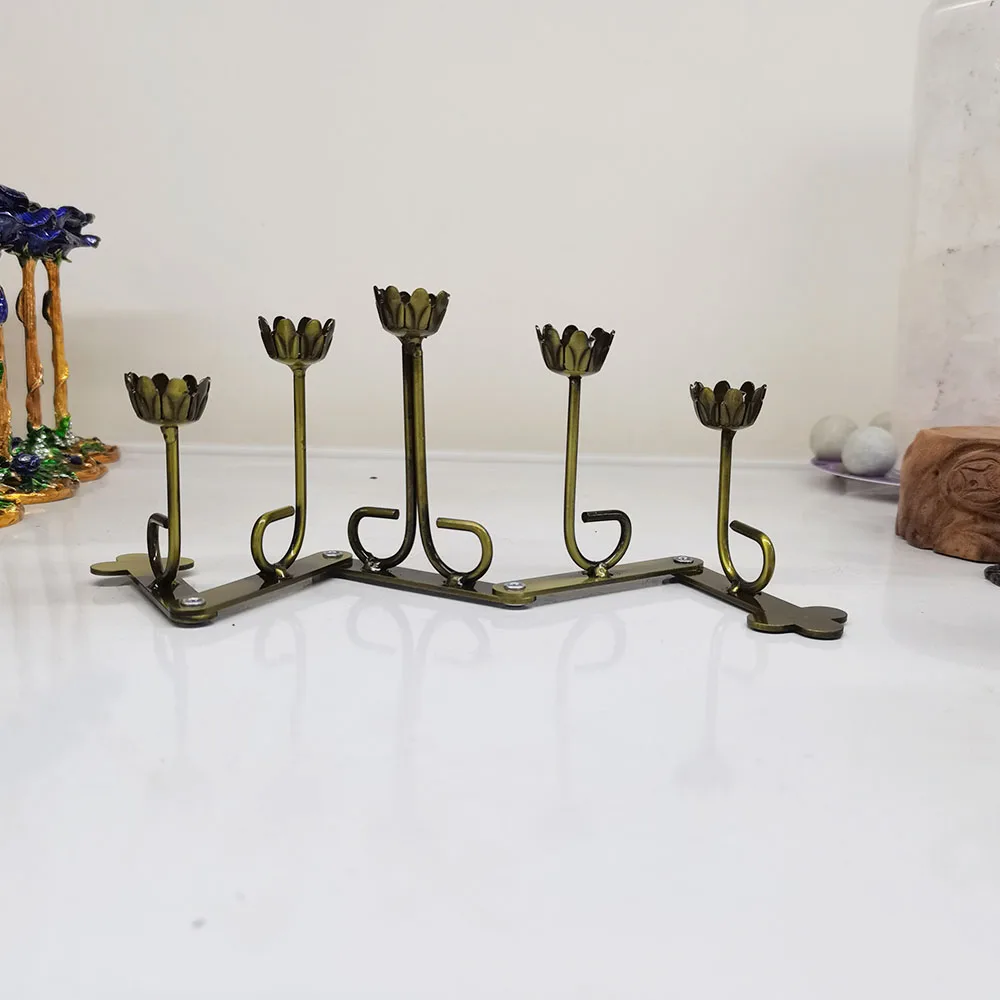 

Современная растягивающаяся золотая металлическая подставка с кристаллами и пятью сферами подставка для фотографии реквизит декор ручной работы