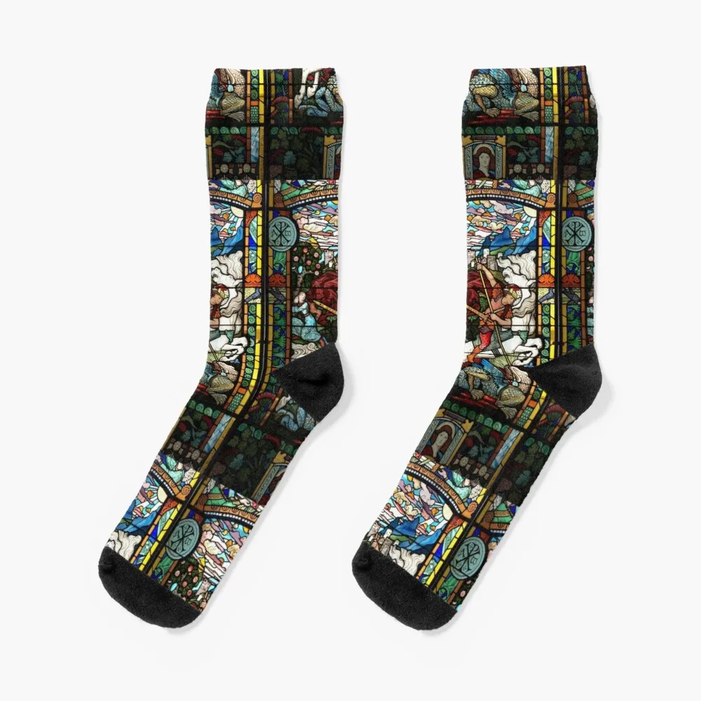 stained-glass window Socks Winter Socks Women
