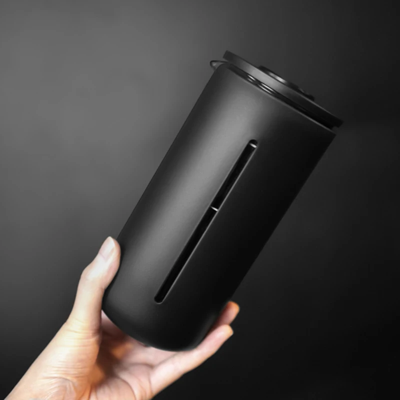 TIMEMORE Store 프렌치 프레스 커피 소형 U 450ml 메이커 용품 머그잔 화이트 블랙 주방 홈 여행 사무실