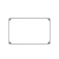 Silicone Screen Protective Case for GPS Screen - 15.6 Inch Premium Interior Decor Cover (Aero Grey)