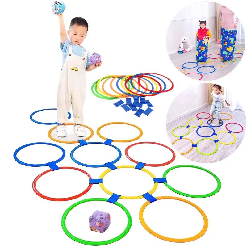 Children Jump Grid Outdoor Game