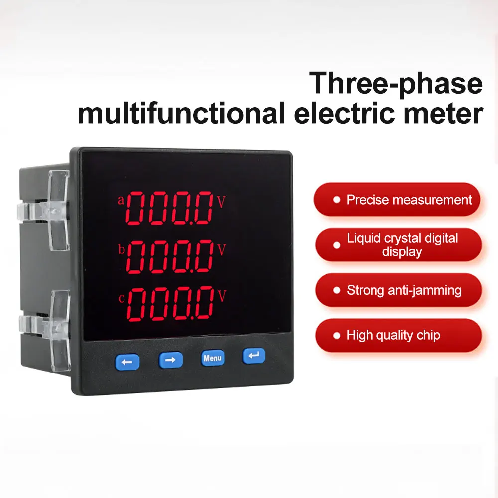 Intelligent-Three-Phase-Multi-Function-Meter-RS485-Power-Meter-LED ...