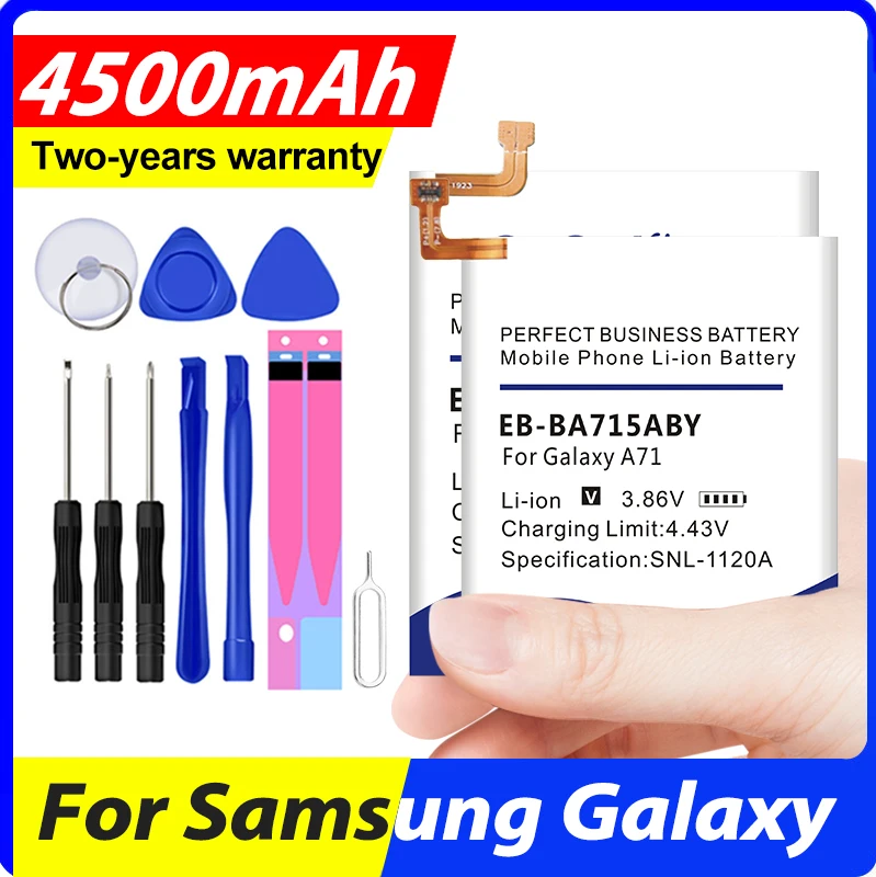 Eb-Bj730Abe Eb-Ba920Abu Eb-Ba217Aby Hq-70N Batteria Per Samsung Galaxy J7 Un 9 11 21 32 42 40 60 71 90 80 S Pro 5G + Tool Kit