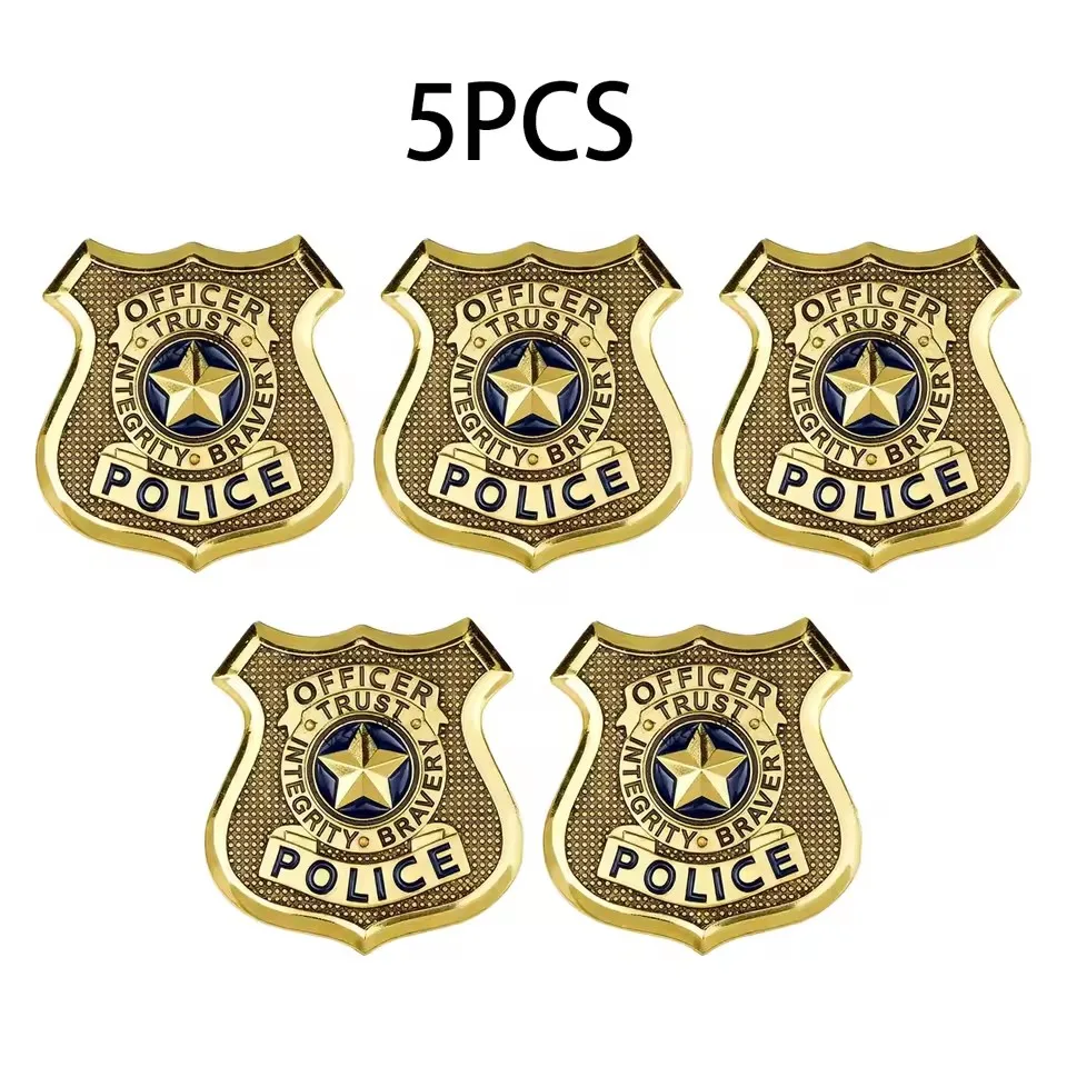 1/10 Stück Zootopia Zootropolis Metall-Abzeichen Brosche Judy Hopps Polizei-Pin für Damen und Herren Anstecknadel Schmuck – Detail 7