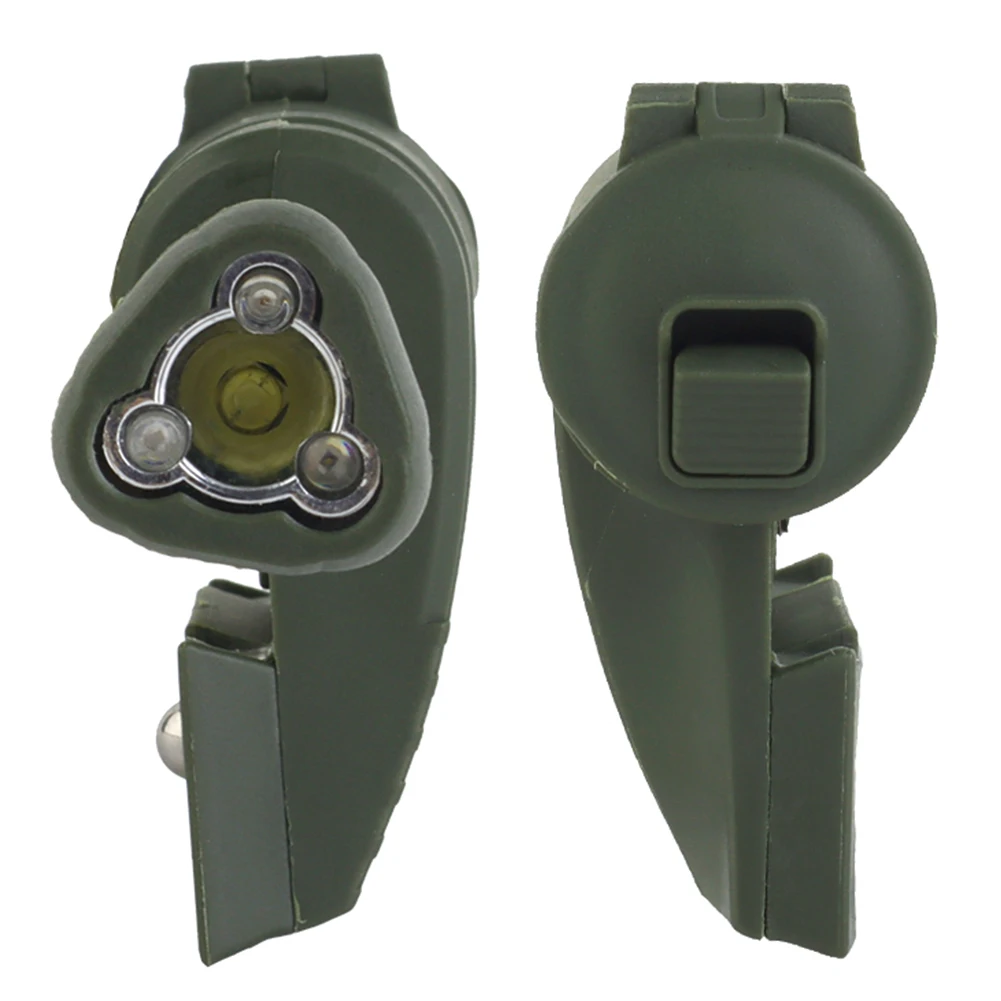 MPLS CHARGE Helmet Light 3 Modes LED Helmet Flashlight Outdoor Night Lighting For Laser Hunting Cycling Fishing Helmet Lamp