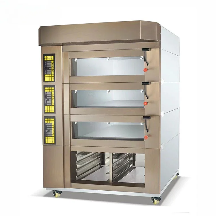 Baking Equipment Commercial Industrial Pita Bread Maker Pizza Electric Gas Baking Oven Bakery Machinery for Bread Making