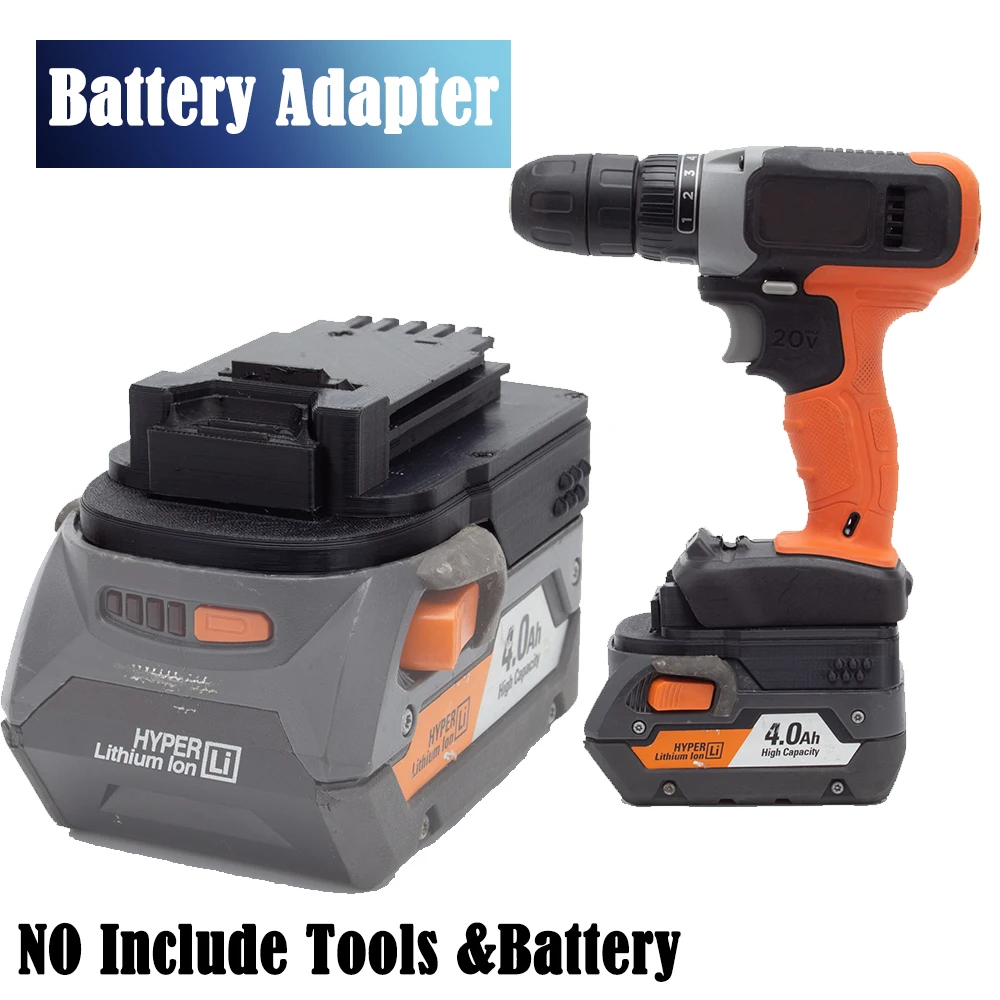 

Battery Adapter Converter for Ridgid AEG 18V Li-ion Battery to for BLACK+DECKER/Stanley /Porter Cablei 20V Power Cordless Tool