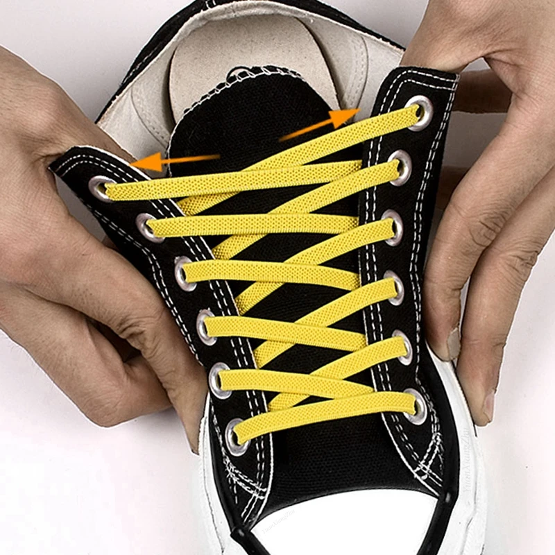 8Pcs No Tie Shoelace Anchors Laces Lock Clip For Adults Shoe