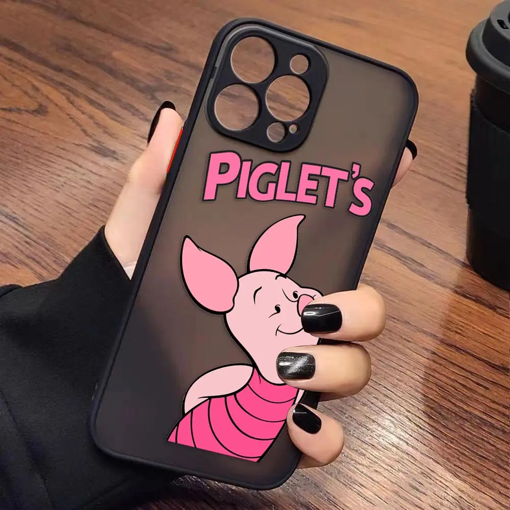 thumbnail image 1 of Funda para iPhone Apple 14 13 11 12 MINI Pro XS Max XR X 7 8 SE 2022 2020 6 6S Plus, Funda, Funda bonita de Anime Pink Piglet, 1 of 5