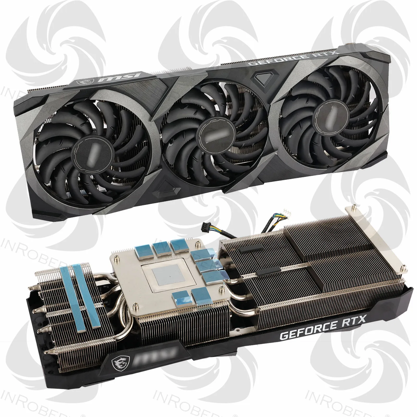 Nuovo Dissipatore Di Calore Della Scheda Video Rtx3070Ti Originale Per Dissipatore Di Calore Di Raffreddamento Della Scheda Grafica Msi Rtx 3070 Ti Ve
