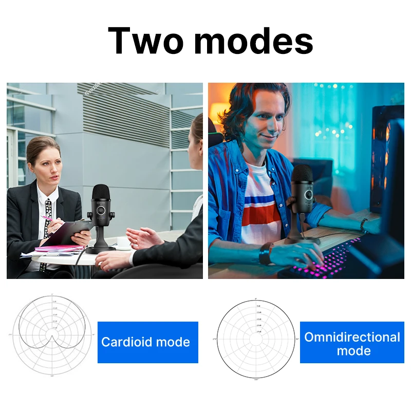 BOYA USB مكثف تسجيل ميكروفون BY-CM5 الطاولة في الو...