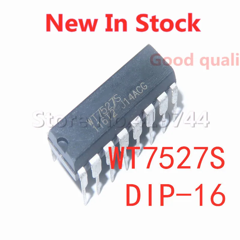 5 개/몫 WT7527S WT7527 DIP 16 드라이버 IC 칩 재고 있음 새로운 오리지널 IC|반도체 집적회로 ...