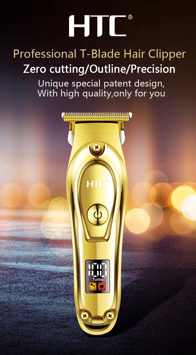 Htc At-176 Golden Color Blade New Patent Design Total Metal