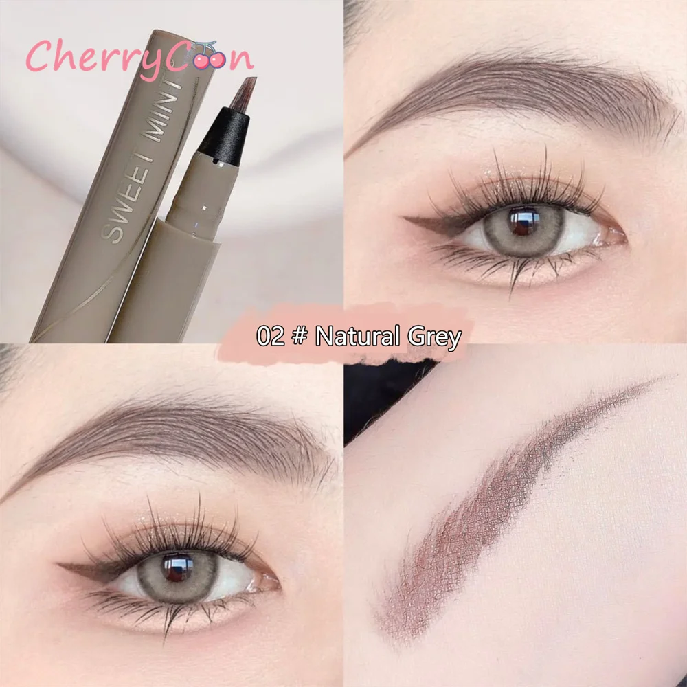 Head Eyebrow Pencil Long Lasting Waterproof 4 Colors Eye Brow Pen Tint Mascara Enhance Cosmetics Beauty Women Makeup